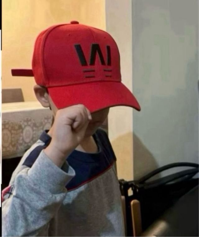 Gorra Dibujos Oliver y Benji Serie Campeones Roja