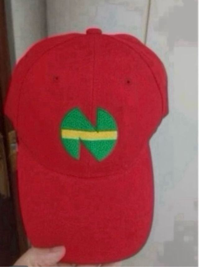 Gorra Dibujos Oliver y Benji Serie Campeones Roja