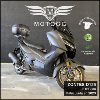 ZONTES D125 - 2023, 5.093 km y 1 AÑO de GARANTÍA