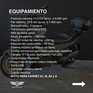 ZONTES D125 - 2023, 5.093 km y 1 AÑO de GARANTÍA