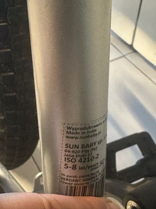 Bicicleta Infantil 20 Pulgadas