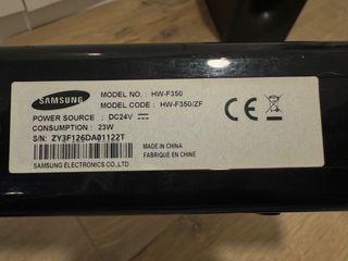 Barra Sonido Samsung HW-F350 Negra