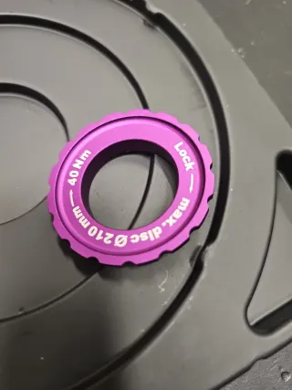 Disco Freno Bicicleta MTB 160mm Morado