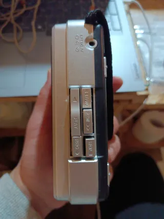 Grabadora Sanyo Talk Book Compact Cassette