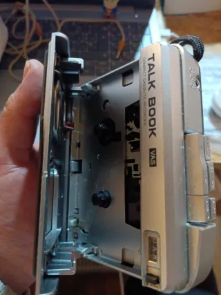 Grabadora Sanyo Talk Book Compact Cassette