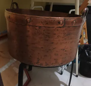 Calderas de cobre antiguas