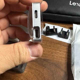 Disco duro Lexar 2TB SSD Profesional Go + Hub