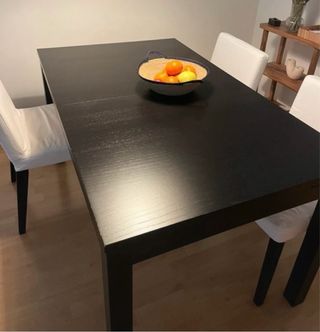 Mesa extensible wengué madera 220m