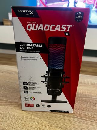 Micrófono HyperX Quadcast