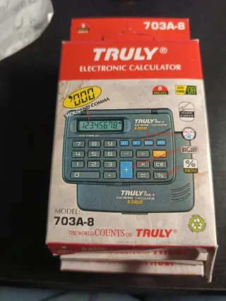 Calculadora TRULY 319-8 Calculadora Truly 318-8 ..