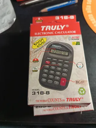 Calculadora TRULY 319-8 Calculadora Truly 318-8 ..