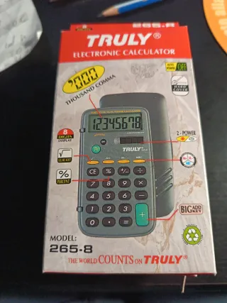 Calculadora TRULY 319-8 Calculadora Truly 318-8 ..