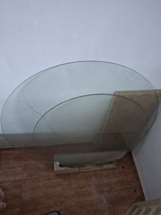 Cristal redondo para mesa