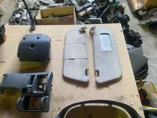 Peças Opel Astra F, grelhas, botões, palas de sol