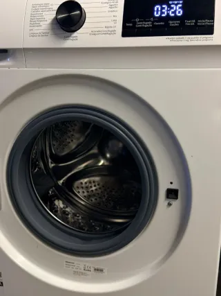 Lavadora Hisense Blanca