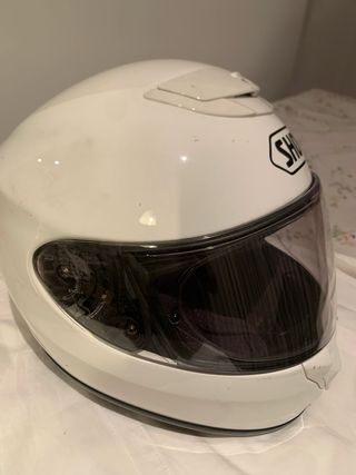 Casco Integral SHOEI Blanco, talla M