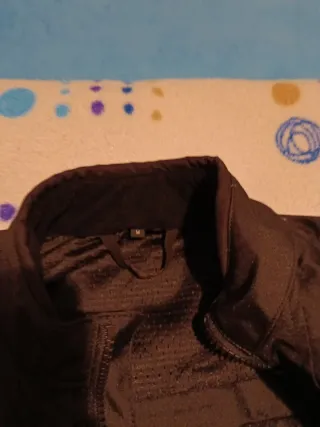 Chaqueta de moto negra verano