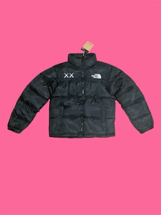 The North Face x KAWS Nuptse Puffer Jacket Black
