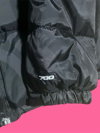 The North Face x KAWS Nuptse Puffer Jacket Black