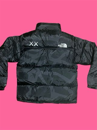 The North Face x KAWS Nuptse Puffer Jacket Black