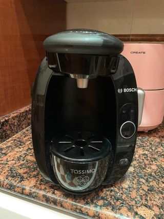 Cafetera Tassimo Bosch Negra