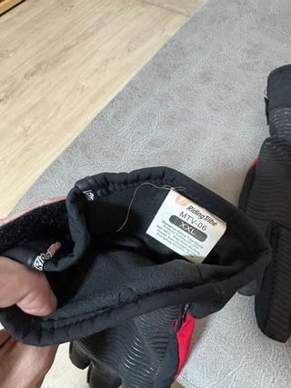 Guantes Moto/Bici Riding Tribe Rojos Waterproof