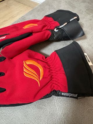Guantes Moto/Bici Riding Tribe Rojos Waterproof