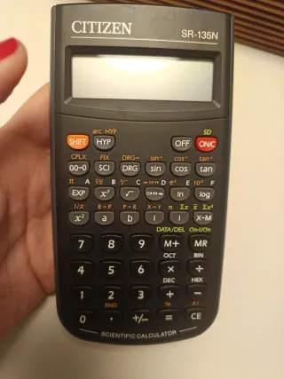 Calculadora Científica Citizen SR-135N
