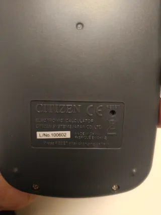 Calculadora Científica Citizen SR-135N