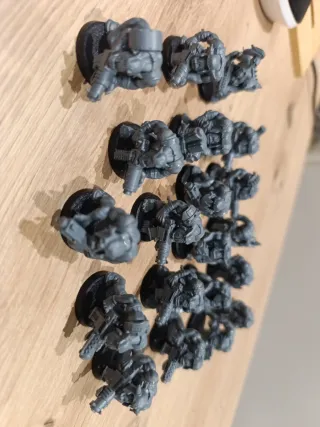 Lote 20 Orcos Infantería Miniaturas