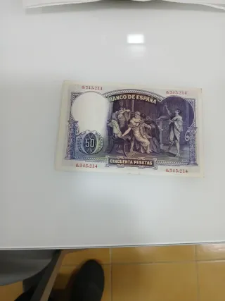 3 Billetes Españoles Pesetas
