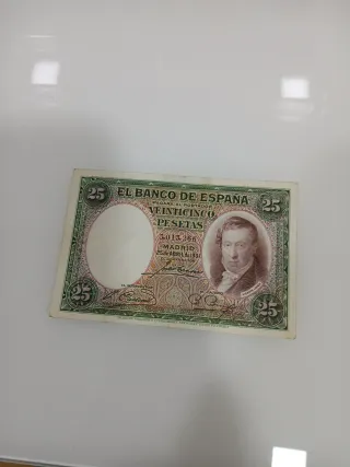 3 Billetes Españoles Pesetas