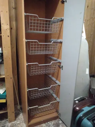 Armarios Ikea Madera Puerta Espejo