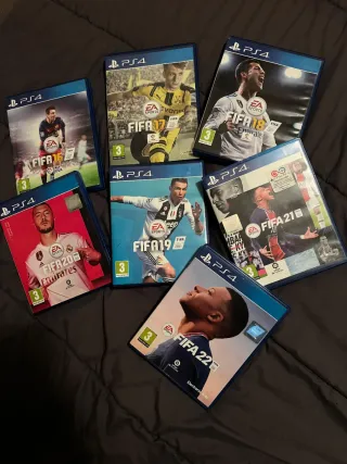FIFA desde 2016 a 2022 PS4