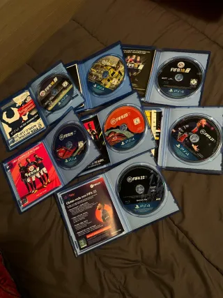 FIFA desde 2016 a 2022 PS4