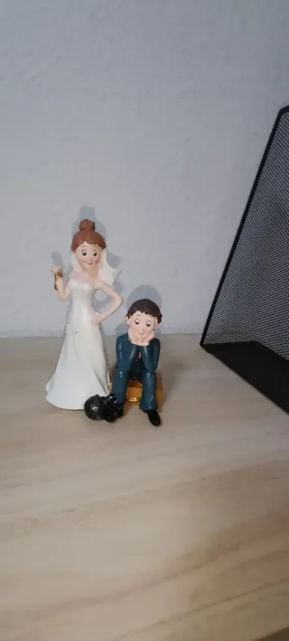 Figuras Novios Barco