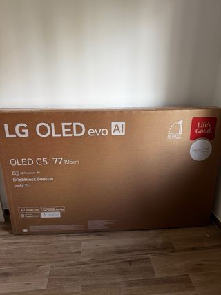 LG C5 TV 77 OLED Negra