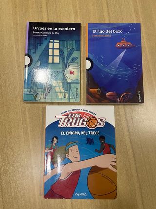 Lote 3 libros infantiles