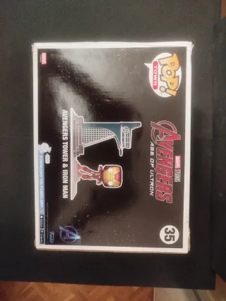Funko Pop Avengers Tower & Iron Man 35