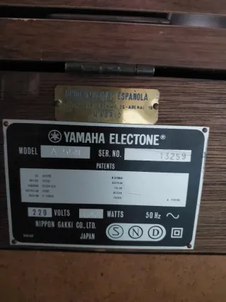 Teclado Yamaha Electone A55N