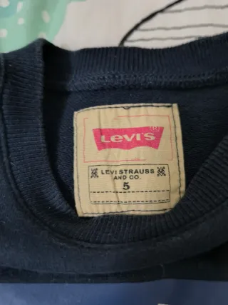 Sudadera Levi's niño talla 5 (Lote 4-5 años: 90€)