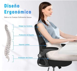 Silla de oficina ergonómica a estrenar