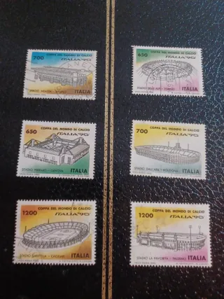 Francobolli Italia '90 - Mondiali Calcio