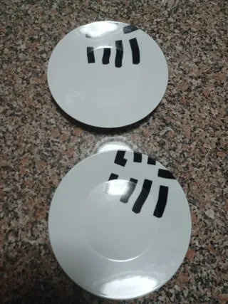 Conjunto de 11 Pratos Chillida Leku