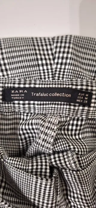 Pantaloni donna fantasia a quadri
