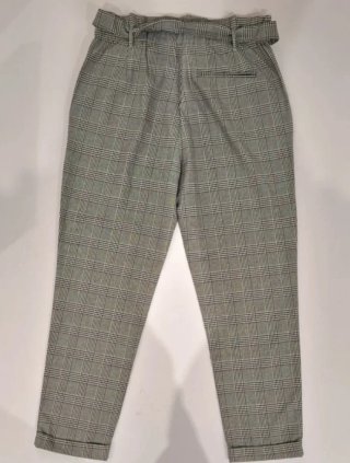 Pantaloni donna fantasia a quadri