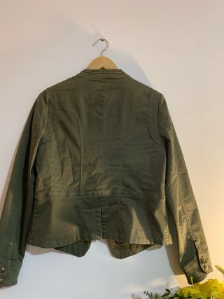 Chaqueta militar verde vintage