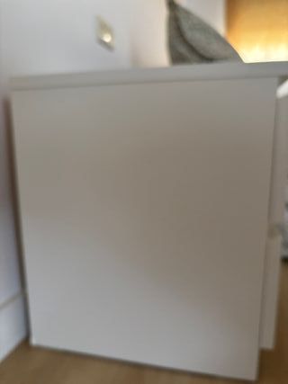 Mesita Noche Ikea Blanca Sin Uso