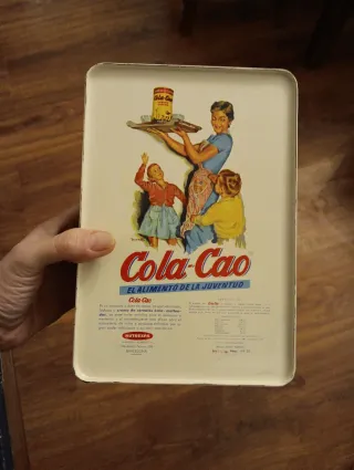 Caja Metálica Vintage Decorada