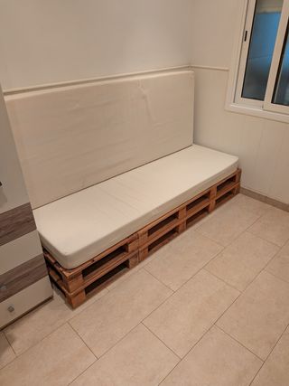 Sofa cama palets